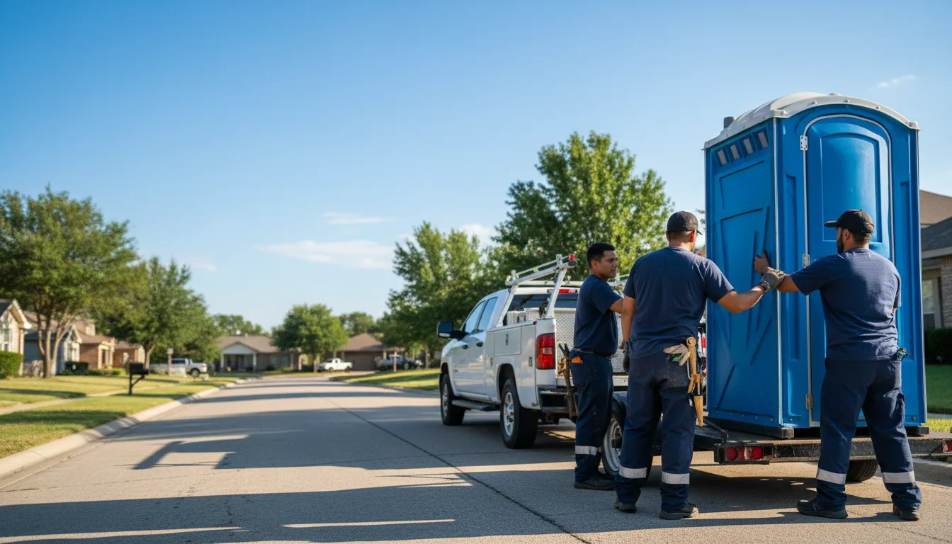 Portable Toilet Rental in Oakford, IN near me